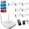 Amiko Wifi 7 kamerový set, FullHD 2Mpix, Tube (3201K7) (Amiko)