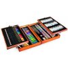 Easy kreativní a výtvarná sada 174 kusů, dřevěný kufřík