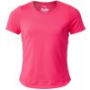 Dievčenské tričká Lucky in Love Core Dynamic High-Low S/S Girls - coral crush - Ružový (XS)