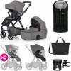 PETITE&MARS kombinovaný ICON 2v1 Dove Grey XXL RWS 2024