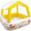 Intex nafukovací detský bazénik Akvárium so strieškou 57470, 157×157×122 cm 157470 - Bazén