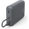 Hama Travel, powerbanka 10000 mAh, 3 A, výstup: 2x USB-C, s integrovaným káblom