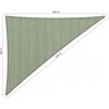 Shadow Comfort Slnečný Trojuholník 90° shadow 3,0 x 4,0 x 5,0 m Farba: Moonstone zelená