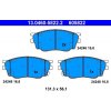 Sada brzdových platničiek kotúčovej brzdy ATE 13.0460-5822.2
