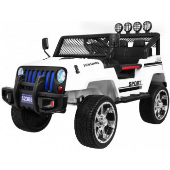 Mamido Elektrické autíčko Jeep Raptor 2020 4x4 biela