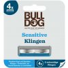 Pánske náhradné hlavice BULLDOG Sensitive náhradné hlavice 4 ks (5060144647566)