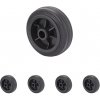 Walteco Transportné plastové koliesko, priemer 80 mm Množstvo: 5 ks , 43014BP1
