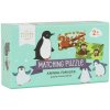 A Little Lovely Company - priradzovacie puzzle - zvieracie rodinky