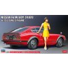 Hasegawa Nissan Fairlady 240ZG with 70`s Girl Figure 1/24
