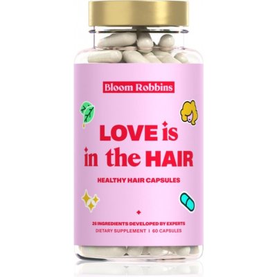 Bloom Robbins LOVE is in the HAIR Healthy hair capsules kapsuly na vlasy 60 cps