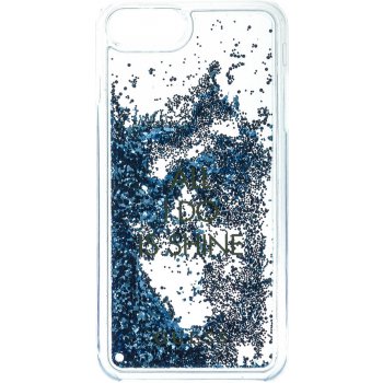 Púzdro Guess Liquid Glitter Hard iPhone 6/6S/7 Shine modré