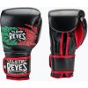 Boxerské rukavice Cleto Reyes Velcro Sparring black/red/white green red