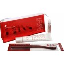 Swissdent Emergency Kit Red (Extreme whitening bělicí zubná pasta 50 ml + ústní spray Extreme 9 ml + zubná kartáček profi whitening soft )