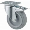 Koliesko Tente 100 mm - otočné s brzdou / modré