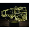 Beling 3D lampa,DAF XF480 palivové auto, 7 farebná K35