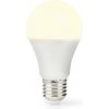 NEDIS LED žárovka E27/ A60/ 8 W/ 220 V/ 806 lm/ 2700 K/ teplá bílá/ matná