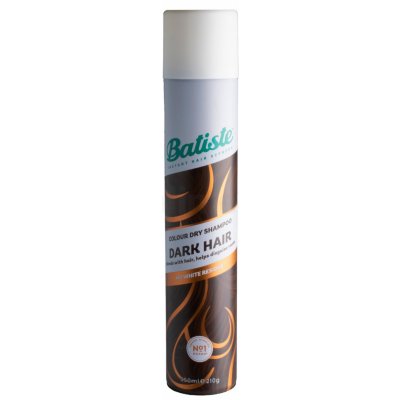 Batiste Dark and Deep Brown suchý šampón pre tmavé vlasy 350 ml