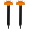 Xpets Solárny ultrazvukový odpudzovač krtkov 2 set