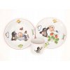 Dětská porcelánová sada Krtek zahradníkem, THUN 1794, 3 knihy