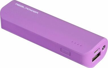 RealPower PB-2600 fialová 2600 mAh