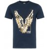 CAVALLI CLASS Eagle Navy Blue tričko Veľkosť: XL