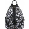 Batoh Jerry K-Fashion Leopard - čiernobiely bílá