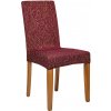 Komashop Návlek na stoličku LUCIA Farba: Bordová