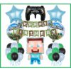 Balónová narodeninová párty sada Minecraft