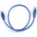 Gembird PP12-0.25M-B patch RJ45, cat. 5e, UTP, 0,25m, modrý