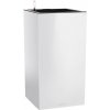 Lechuza Kvetináč Canto Premium 40 High LED, biela vysoko lesklá 40 x 40 cm