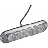 PREDATOR 6x3W LED, 12-24v, modrý, ECE R10