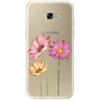 iSaprio Silikónové puzdro - Three Flowers pre Samsung Galaxy A5 (2017)