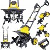ONDRAGON Výkonný elektrický kultivátor 2100 W | pracovná šírka 36 cm | hĺbka 22 cm | záhradný rotavátor na kyprenie pôdy