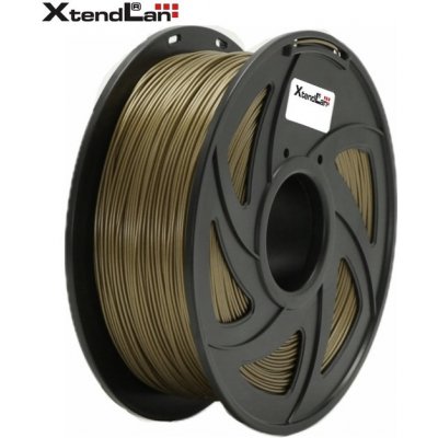 XtendLAN PETG filament 1,75mm bronzové barvy 1kg 3DF-PETG1.75-BZ 1kg