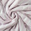 Kvalitex bavlna napínacie prestieradlo ružový prúžok 220x200