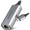 AXAGON adaptér USB-C na GLAN(RJ-45) s PD 100W / ADE-TXPD / USB 3.2 Gen1 / 15cm