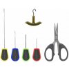 Carp Zoom CZ Súprava ihiel na nastražovanie a nožníc Tempo, 29,8 cm