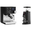 Rancilio Silvia BC PID, black + Eureka Atom W 65 Casa, black