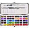 ART | Profesionální sada 50 ks akvarelových barev v kovové kazetě | nejvyšší kvalita pro umělce všech úrovní