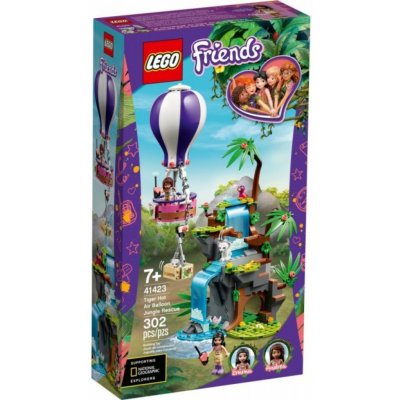 LEGO stavebnice LEGO Friends 41423 Záchrana tigra v džungli (5702016619089)