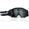 NAXA G4/BX BLACK WHITE motokrosové okuliare, tienený priezor