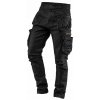 NEO Pánske pracovné nohavice veľ. XS - Séria DENIM Stretch SILNÉ čierne
