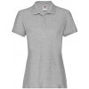 Grey Polo Fruit of the Loom šedá S Fruit of the Loom 5904882084408