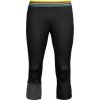 Pánske funkčné nohavice Ortovox FLEECE LIGHT SHORT PANTS - čierna M