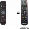Predátor Philips 996596006068, YKF406-003 náhradný diaľkový ovládač iného vzhľadu