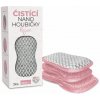 Nanolab Čistiace nano hubky ružové - 3 ks