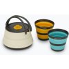 Cestovná sada riadu Sea To Summit Frontier UL Collapsible Kettle Cook 1,1 l