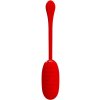 Pretty Love Kirk Rechargeable Vibrating Egg Red