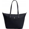 Kabelka cez rameno Tommy Hilfiger - Poppy TH Tote Corp. /Modrá