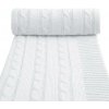 T-Tomi Deka Knitted Akryl|Bavlna 80x100 100 x 80 cm White
